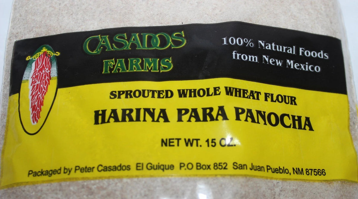 Casados Farms Harina Para Panocha, Sprouted Wheat Flour, 15 oz