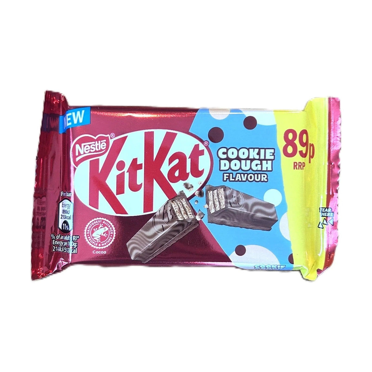 KitKat Cookie Dough Chocolate Bar – UK Exclusive Flavor (UK)