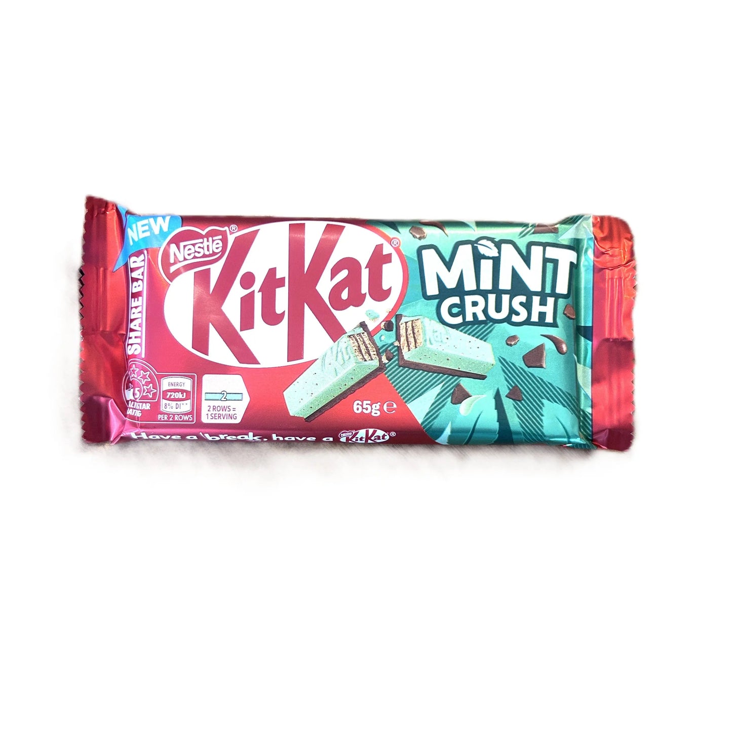 KitKat Mint Crush Chocolate Wafer Bar 65g – (Australia)