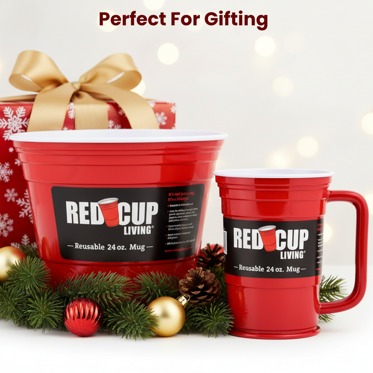 Reusable Brew & Bucket Holiday Pack – 14-Piece Set