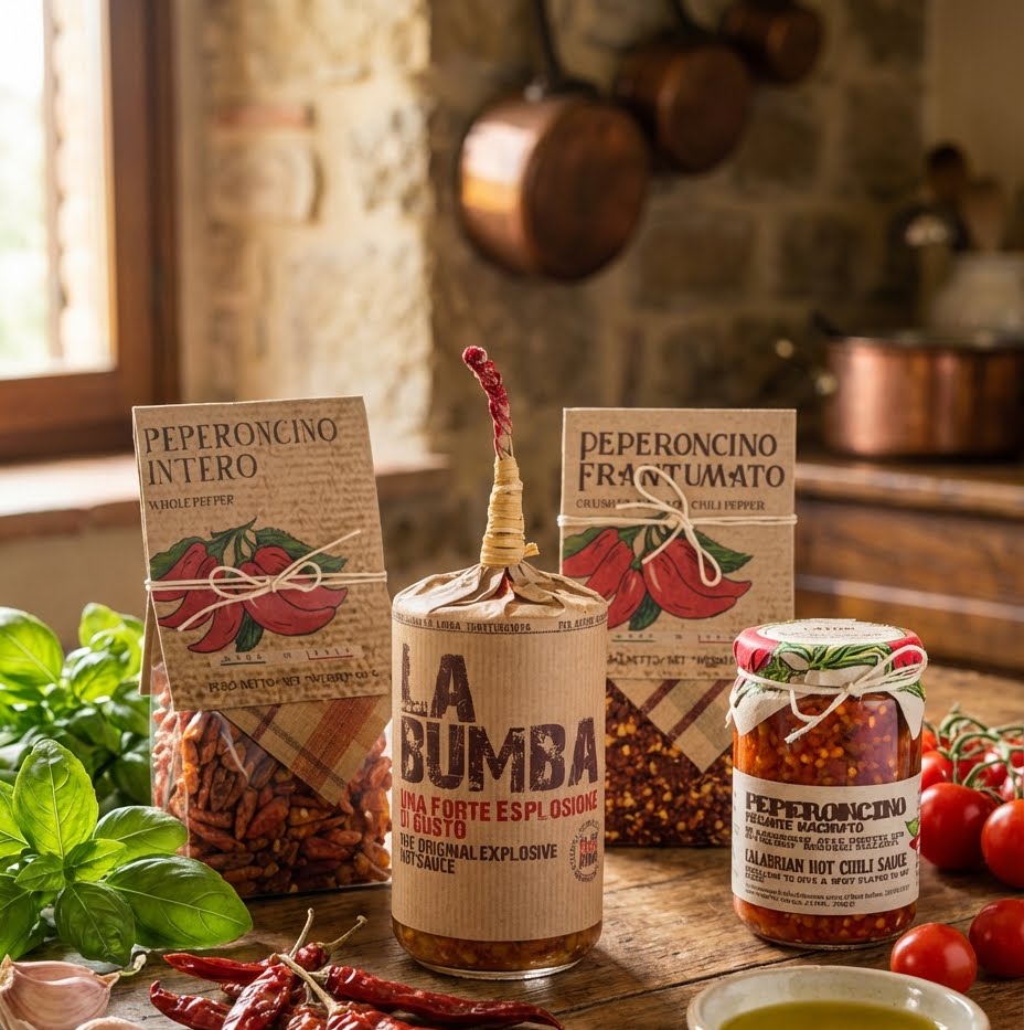 Artigiani dei Sapori, La Bumba Spicy Calabrian Chili Pepper Spread, 9.8 oz (277g)