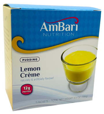Lemon Creme Pudding