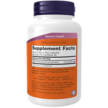 MSM Methylsulfonylmethane 1000mg