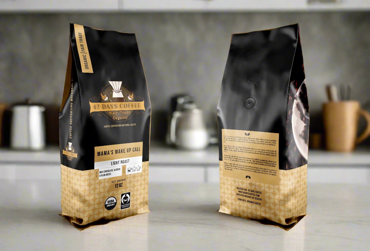 Mama's Wake Up Call - Specialty Light Roast Organic Coffee