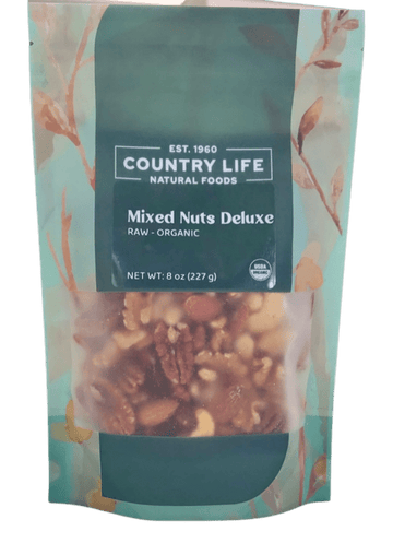 Mixed Nuts Deluxe, Raw, Organic