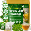 Premium Parsley Leaf Tea Bags, 100% Natural & Pure from Parsley Leaves.