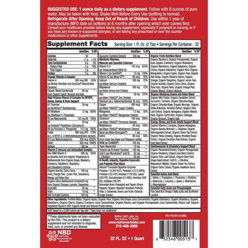 Mother Earth Labs - pH Support Formula - Liquid Form Dispensing Quart