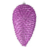 10 Orchid Matte Glitter Pinecone 2/Box
