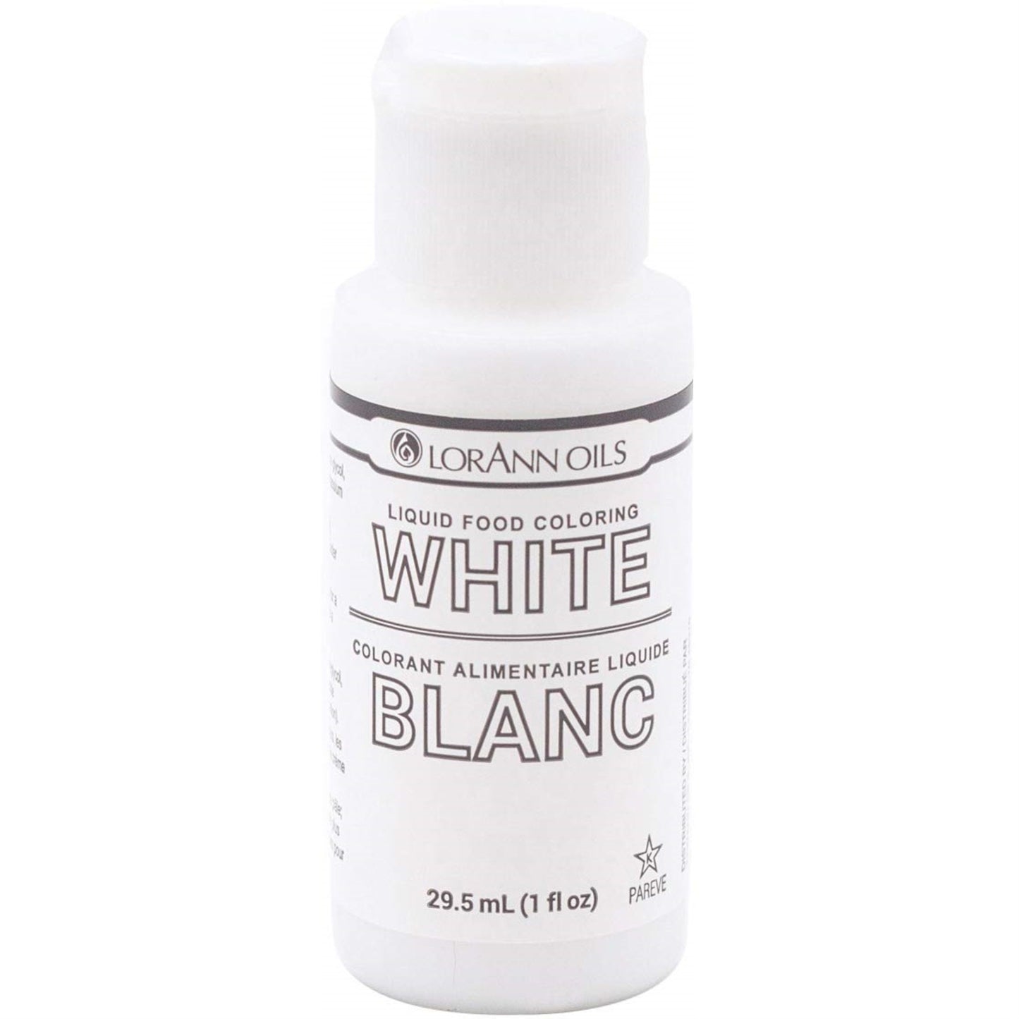 LorAnn Oils Liquid Food Color, 1 oz, White