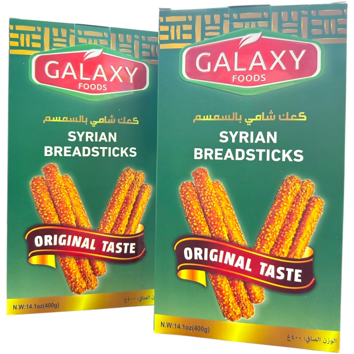 Galaxy Foods Syrian Breadsticks with Sesame – 400g