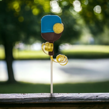Pickleball Chocolate Lolly