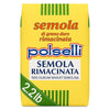LIQUIDATION! Polselli, Semola Flour, Semolina Rimachinata di Grano Duro 2.2 lb (1 kg) BEST BY 12/06/2025