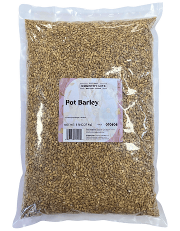 Barley, Pot