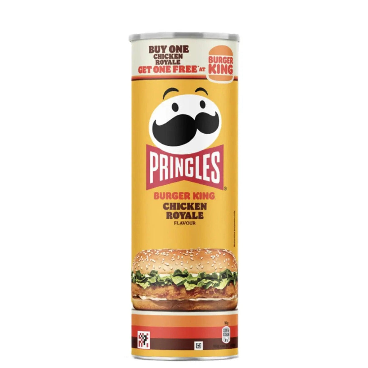 Pringles Burger King Chicken Royale Chicken Sandwich Crisps (UK)