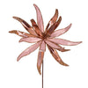 Vickerman 24'' Rose Gold Metallic and Frosted Glitter Papyrus 2 per bag.