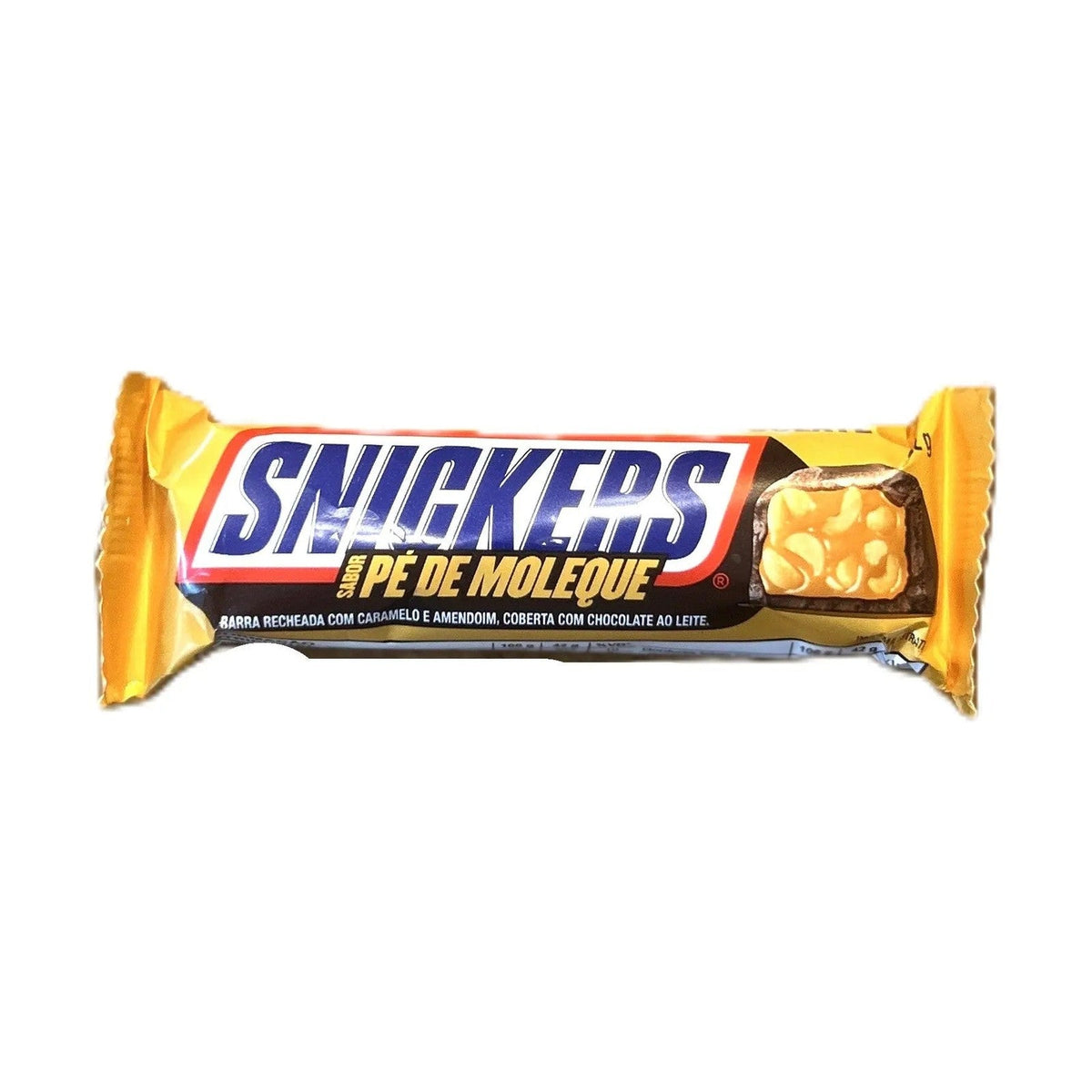 Snickers Pe De Moleque (Peanut Brittle) – Limited Edition Candy Bar (Brazil)