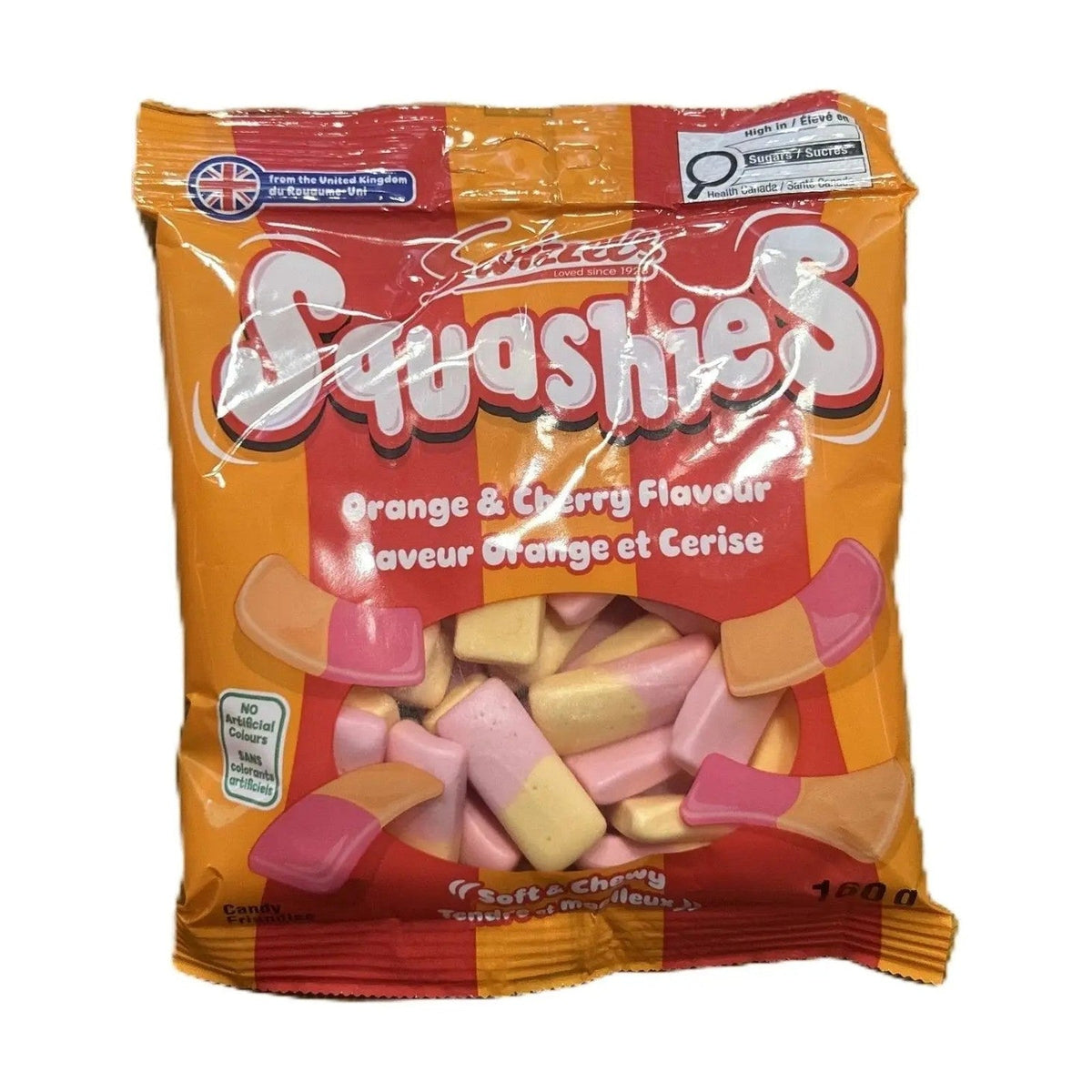 Swizzels Double Dip Squashies Orange & Cherry – Fun Tangy Candy Sticks (UK)