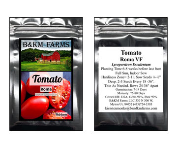 Roma VF Tomato Heirloom Seeds