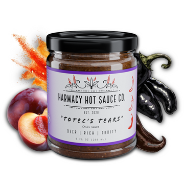 Totec's Tears - Pasilla & Plum Pepper Sauce (9oz)