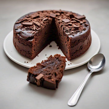 Andy Anand 9" Triple Chocolate Cake , Made Fresh Daily In Traditional Way, Hand Crafted Birthday Cakes For Delivery - 2.6 lbs