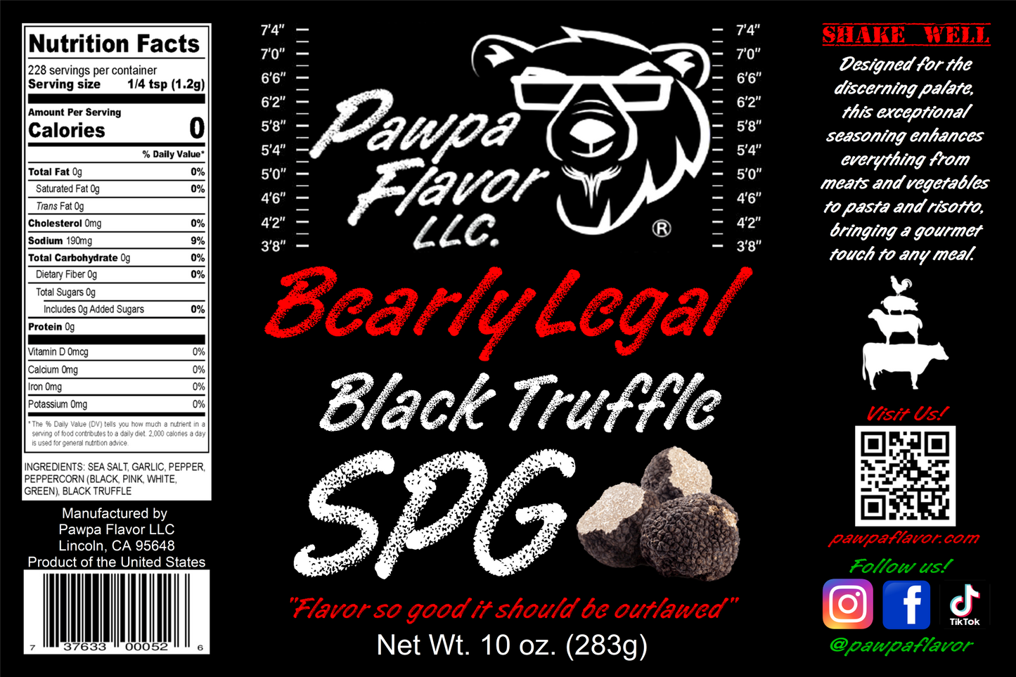 Bearly Legal Black Truffle SPG