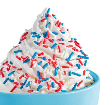 Red, White, and Blue Sprinkle Mix, Choose - 8oz, 5lb, or 10lb