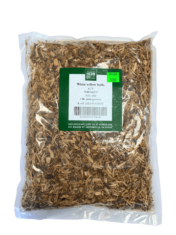 White Willow Bark, Cut, Sifted