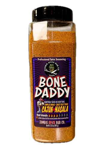 Bone Daddy: Cajun Meets Masala Will Make Holla Yum --by Zombie Spice Rub Co.