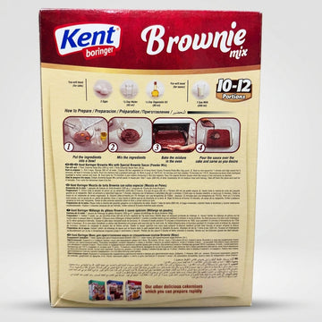 Kent Boringer Brownie Mix 200g - Turkish Walnut Brownie Baking Mix