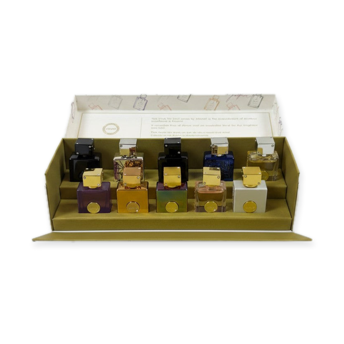 Armaf Club de Nuit Parfum Discovery Set — 10x5ml Complete Collection (w/ Maleka)