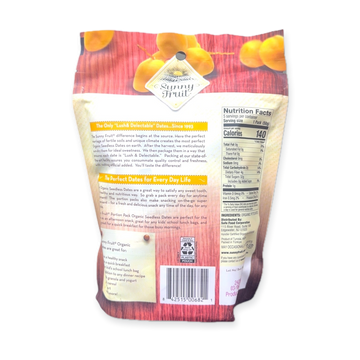 Sunny Fruit Organic Pitted Dates – Natural Sweet Snack