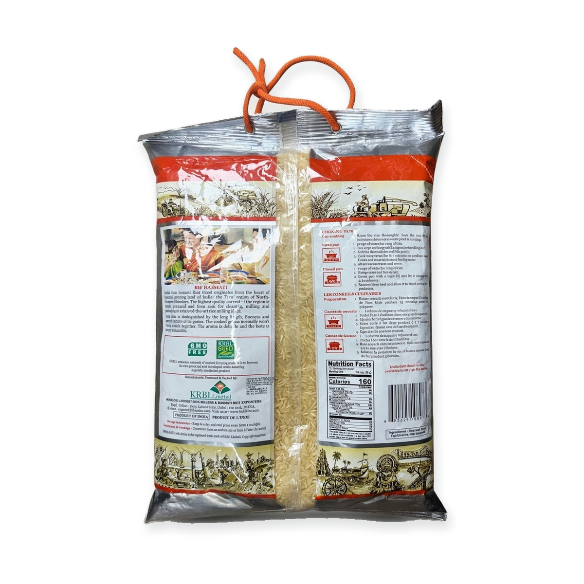 India Gate Basmati Rice Excel 10 lbs - Premium Aged Long Grain