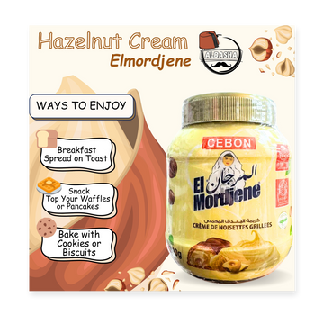 El Mordjene Cebon Creamy Hazelnut Chocolate Spread, 700g _ ATTENTION Expire Date (Sep/15/2026)
