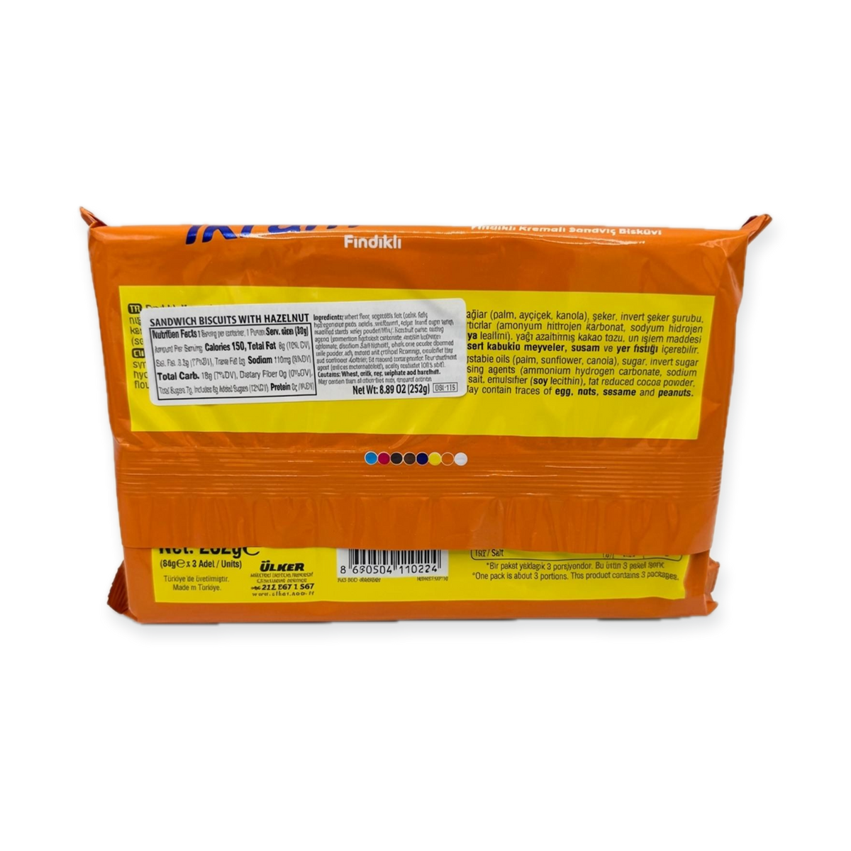 İkram Fındıklı Hazelnut Biscuits Ülker - Ulker