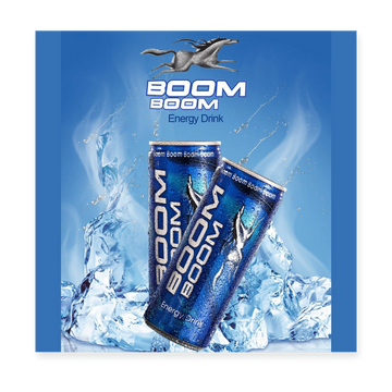 Boom Boom 250ml Refreshing Energy Drink