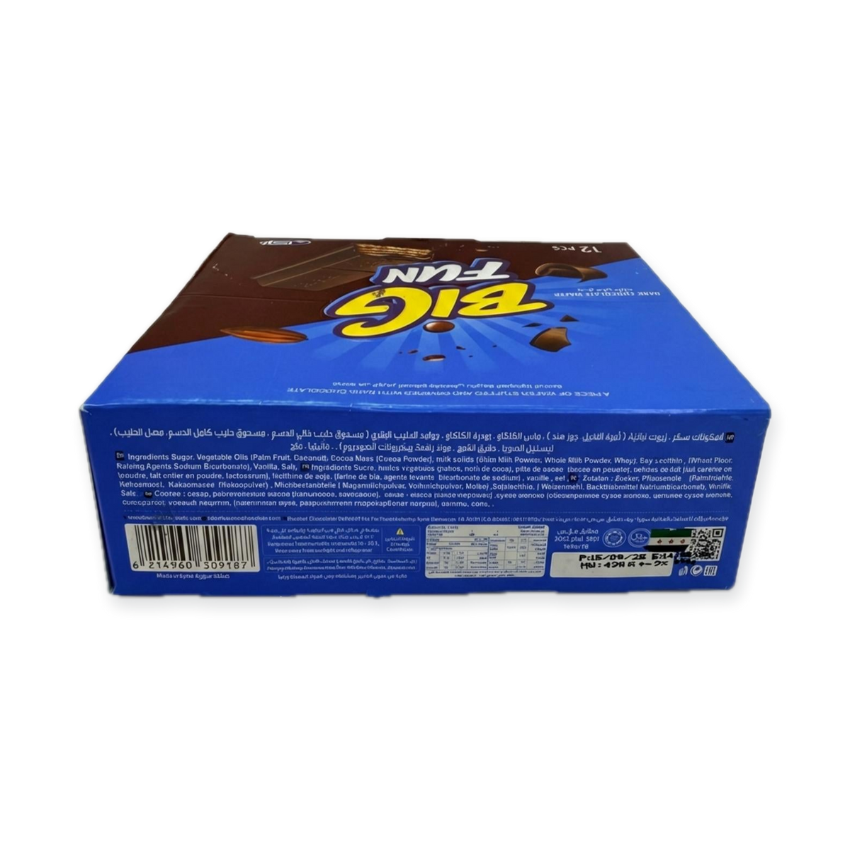 Big Fun Dark Chocolate Wafer (12 pieces)