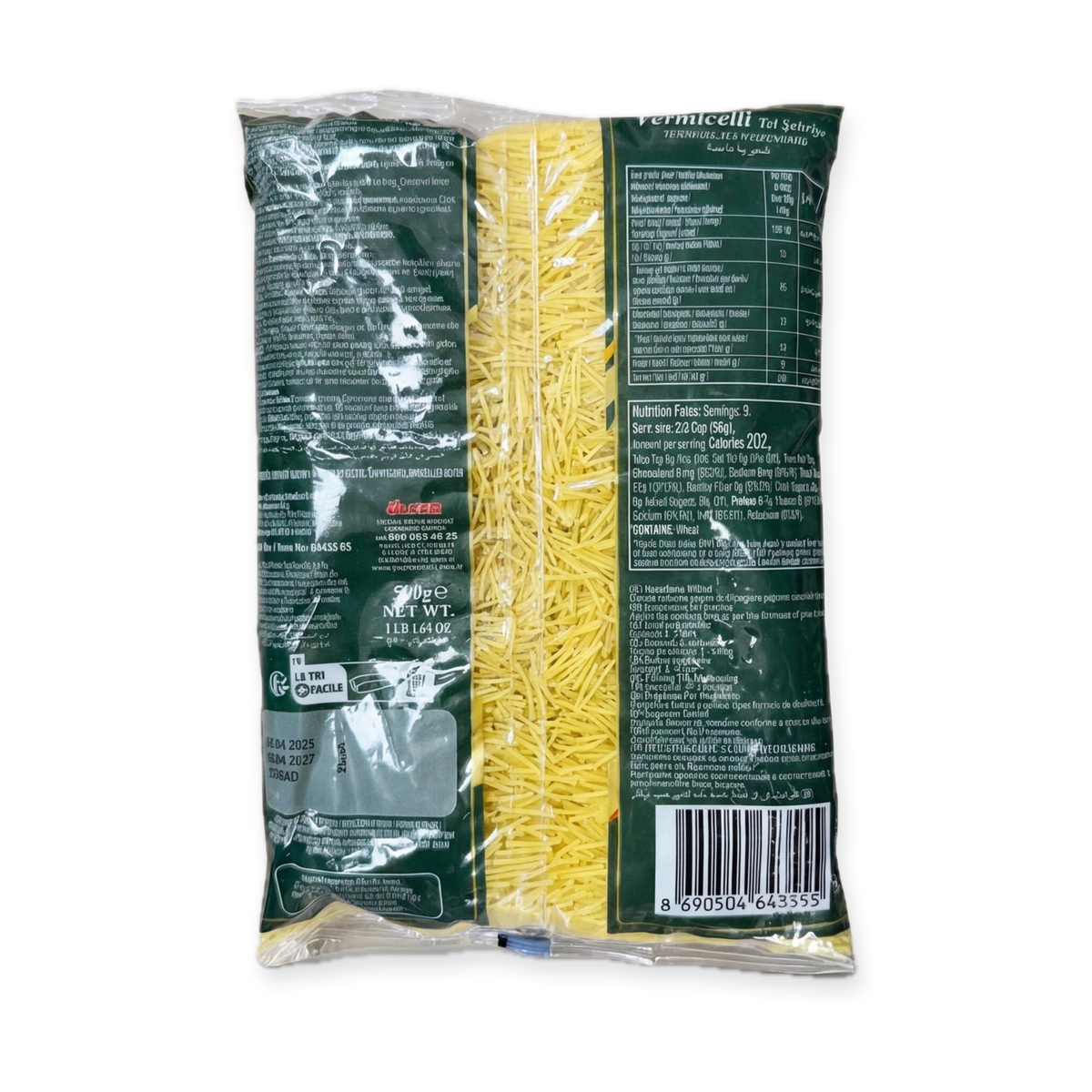 Ulker Bizim Vermicelli Tel Sehriye (500g)