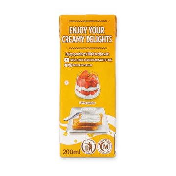Nestlé Milk Pak Dairy Cream 200ml - Premium Pakistani Cooking Cream