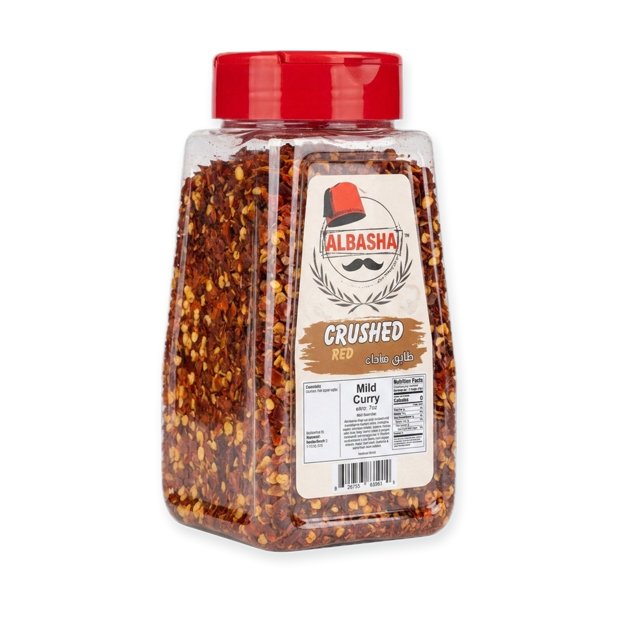 AlBasha Crushed Red Pepper - Premium Chili Flakes for Cooking