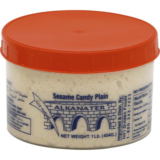 Alkanater Sesame Candy – Pure Sesame Seed Treat with Vanilla