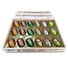 Andy Anand Gourmet Chocolate Liquor Cordials Bottles – European Dark Chocolate, Non-Alcoholic Liquor-Filled Assortment, 60% Cocoa Butter, Gift Box