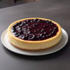 Andy Anand Sugar & Gluten Free Blueberry Cheesecake 9" - Decadent Taste in Every Slice, Best sugar free and gluten free Cheese Cake Near Me For Christmas Celebrations & Dessert Lovers (2.8 lbs)