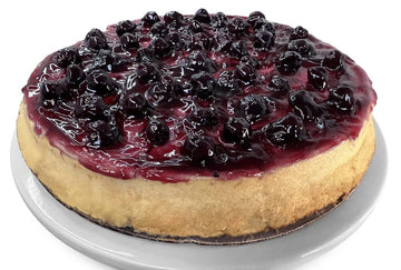 Andy Anand Traditional Blueberry Cake, 9-Inch, 2 lb – Fresh Bakery Dessert, Real Blueberries, Gourmet Birthday & Celebration Gift Delivery