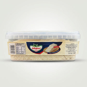 Malazi Plain Halawa Tahini - Premium Sesame Tahini Halva Spread
