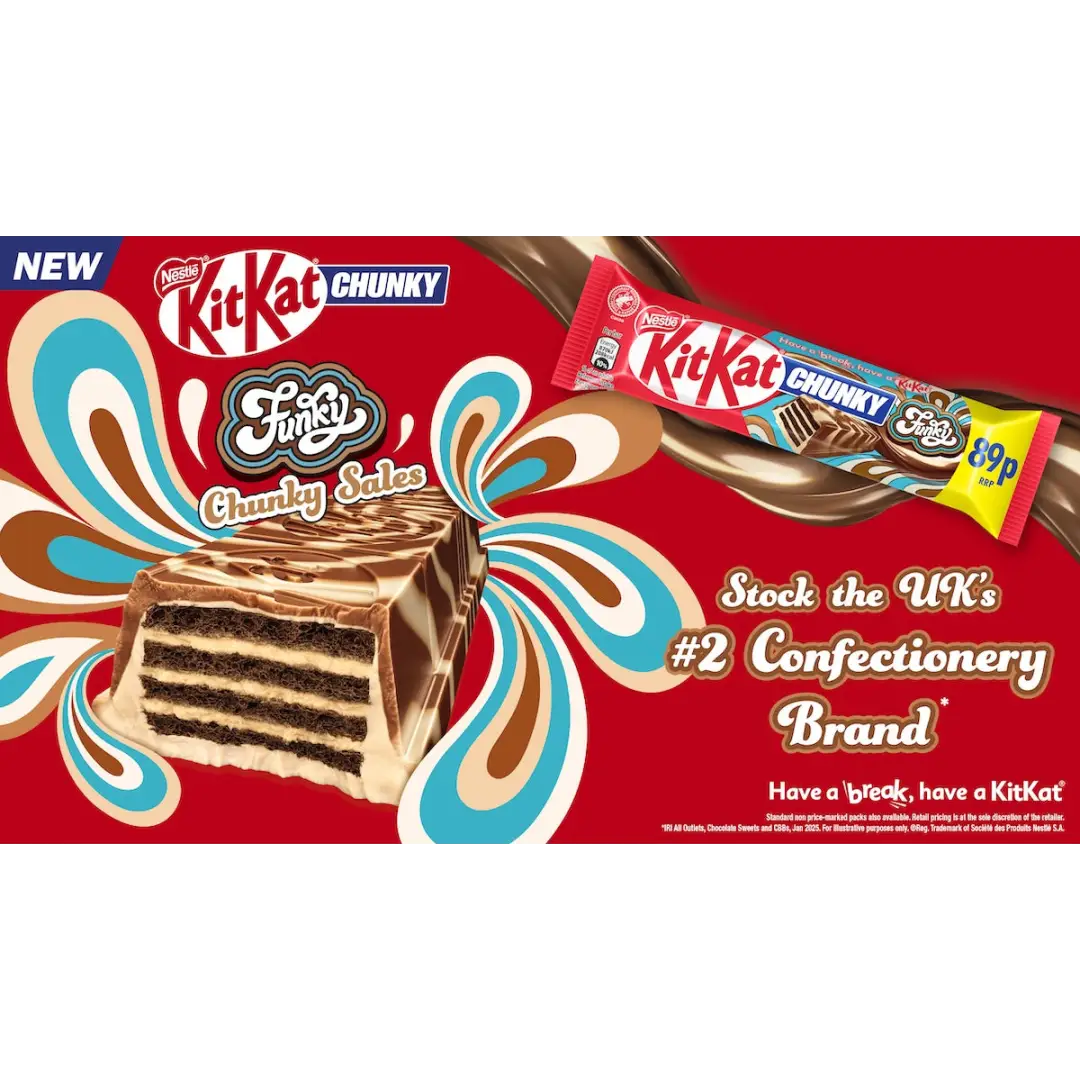 Nestle UK Kit Kat Chunky Funky