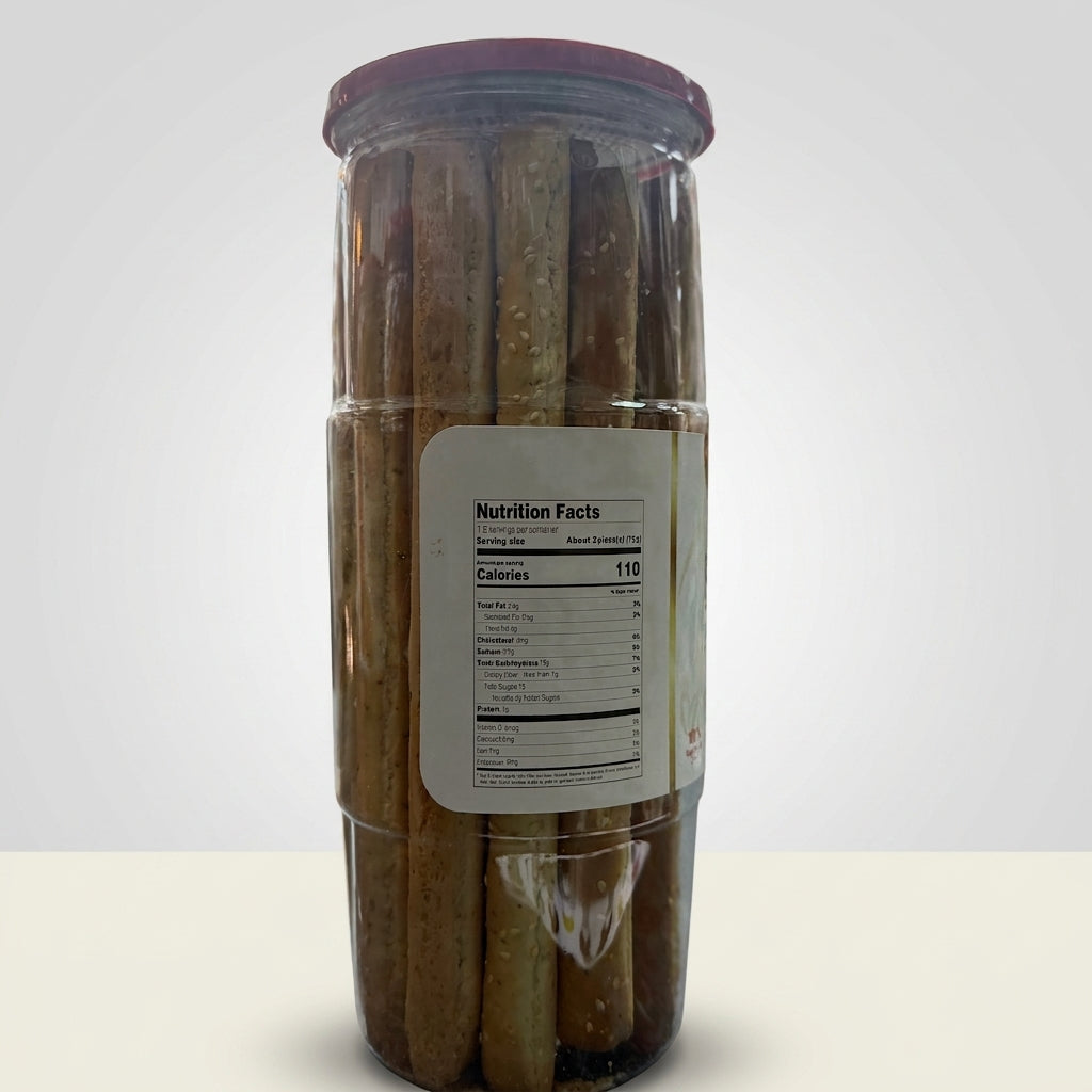 Paradise Bread Sticks Thyme 12.3 oz - 100% Vegetarian Zaatar Grissini