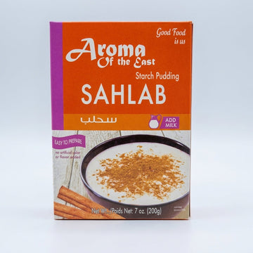 Aroma of the East Sahlab Starch Pudding 7 oz - Traditional Middle Eastern Dessert Mix