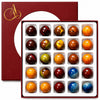 Andy Anand Sugar-Free Monet Chocolate Truffles & Pralines, 25 pc – 60% Cacao, Keto & Diabetic-Friendly, Luxury Birthday & Holiday Gift Box