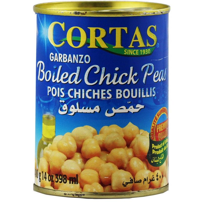 Cortas Garbanzo Boiled Chickpeas 14 Oz (400 g)