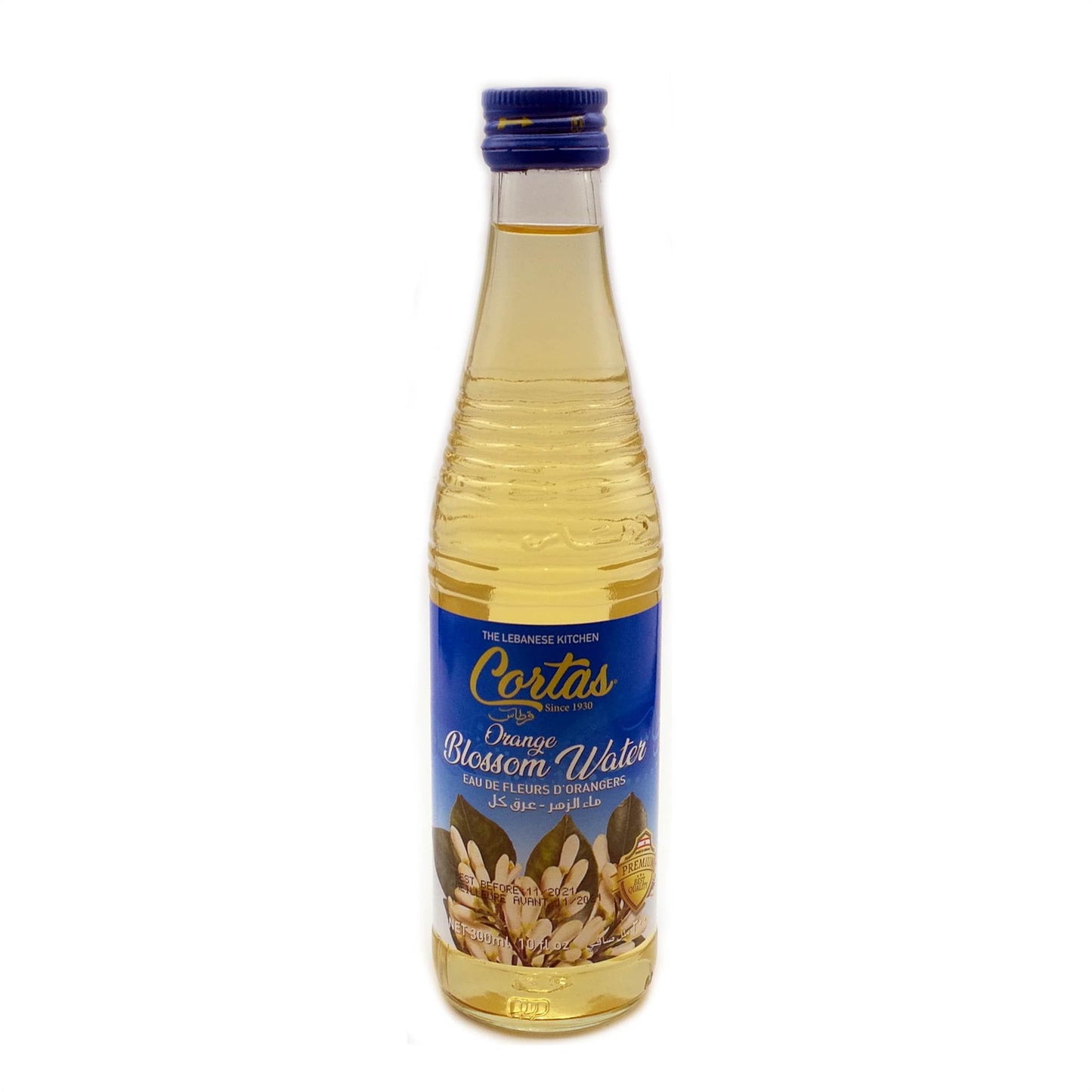 Cortas Orange Blossom Water 10 Fl Oz – Culinary Citrus Flavor Enhancer